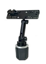 Load image into Gallery viewer, Light Duty Cup Holder Mount For All HT&#39;s And Portables With Mic Holder