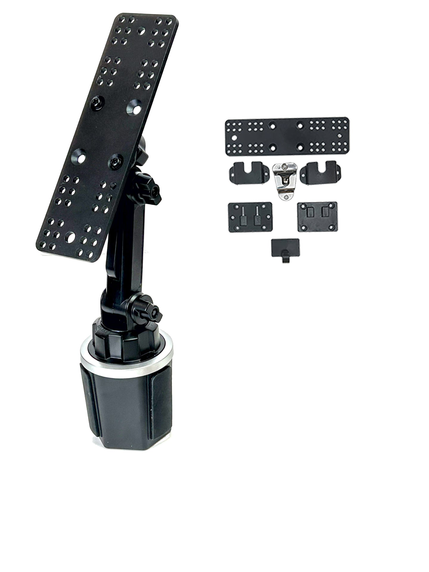 Light Duty Cup Holder Mount With Multi-Device Mounting Package