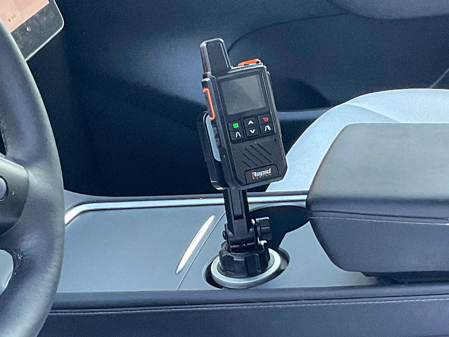 Cup Holder Mount For All LTE Portable Radios